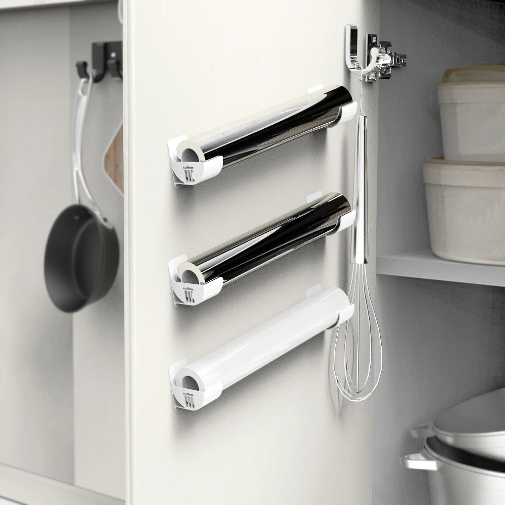 Plateaux Rangement Mural Sans Perçage - Organisateur Frigo Cuisine